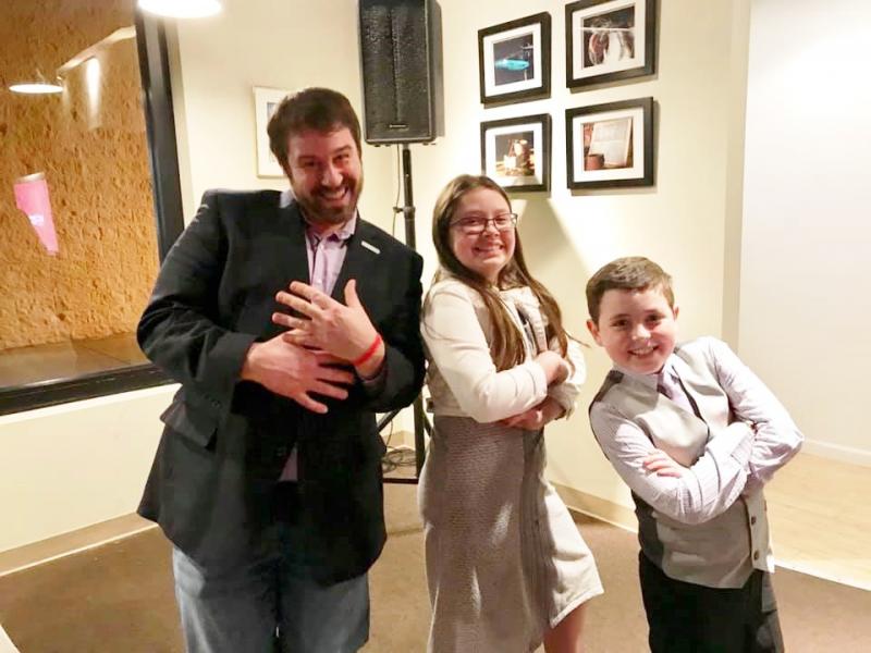 Mike Zygmonski, wine director for SoDel Concepts, has entered the Man and Woman of the Year competition to benefit the Leukemia & Lymphoma Society. Contestants form teams to raise money for the society in honor of two children who are blood cancer survivors. Zygmonski is honoring Delaware residents Jack, 8, and Kyleigh, 11. SUBMITTED PHOTO
